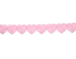 Slinger Hartjes Licht Roze 6m