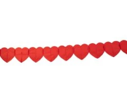 Slinger Hartjes Rood 6m