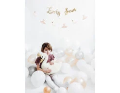 Slinger Lovely Swan Goud 64cm -Feestspullen Winkel slinger lovely swan goud 64cm 4