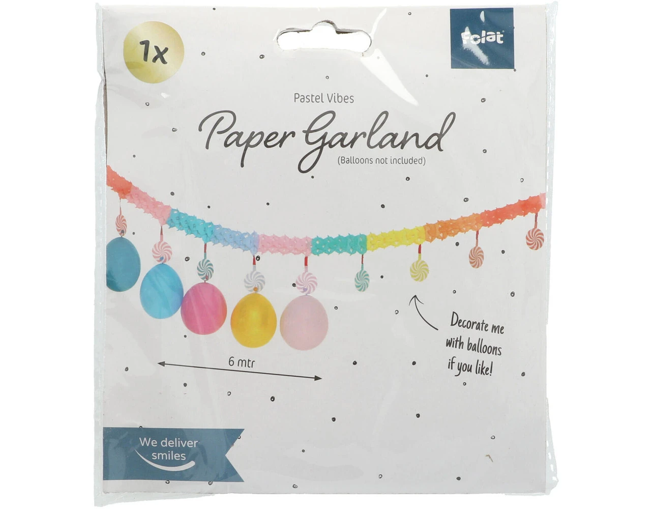 Slinger Onderhangers Pastel 6m 2 Slinger Onderhangers Pastel 6m - Afbeelding 2