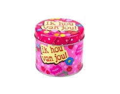 Snoepblik Ik Hou Van Jou 9cm