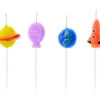 Space Kaarsen 3cm 4st