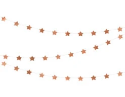 Sterren Slinger Rose Goud 3,6m