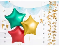 Sterren Slinger Zilver 3,6m -Feestspullen Winkel sterren slinger zilver 36m 4