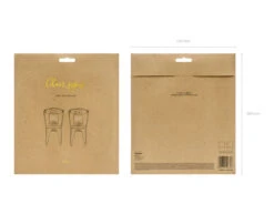 Stoeldecoratie Bride Groom 2st -Feestspullen Winkel stoeldecoratie bride groom 2st 2