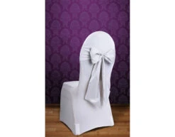 Stoelstrikken Wit 2,75m 10st -Feestspullen Winkel stoelstrikken wit 275m 10st 2