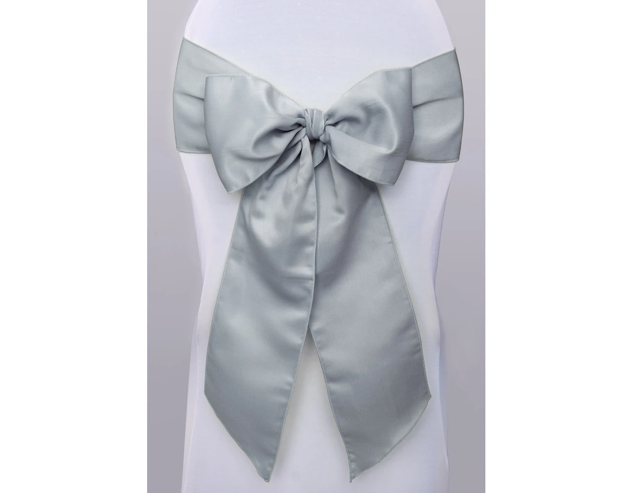 Stoelstrikken Zilver 2,75m 10st 2 Stoelstrikken Zilver 2,75m 10st - Afbeelding 2