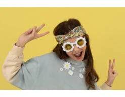 Strijk Embleem Bloemen 10st -Feestspullen Winkel strijk embleem bloemen 10st 6