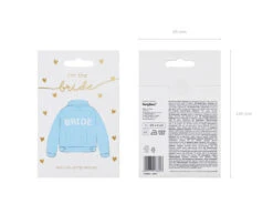 Strijk Embleem Bride 24cm -Feestspullen Winkel strijk embleem bride 24cm 4