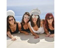 Sunglasses The Bride Silver With Pearls -Feestspullen Winkel sunglasses the bride silver with pearls 3