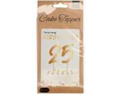 Taart Cijfers Brons 19cm 20st 6 Taart Cijfers Brons 19cm 20st -Feestspullen Winkel taart cijfers brons 19cm 20st 2