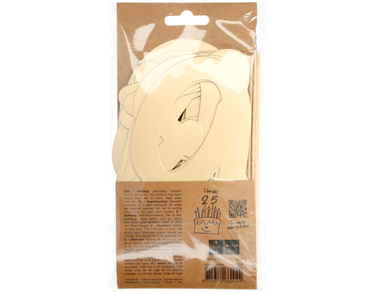 Taart Cijfers Brons 19cm 20st 4 Taart Cijfers Brons 19cm 20st - Afbeelding 4