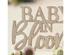 Taarttopper Baby In Bloom 19,5cm 6 Taarttopper Baby In Bloom 19,5cm -Feestspullen Winkel taarttopper baby in bloom 195cm 2