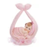 Taarttopper Baby Meisje In Sjaal 11cm