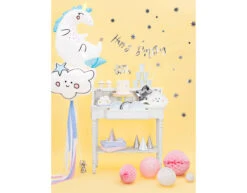 Taarttopper Happy Birthday Zilver 22,5cm -Feestspullen Winkel taarttopper happy birthday zilver 225cm 6