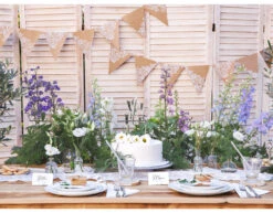 Taarttopper Happy Birthday Zilver 25,5cm -Feestspullen Winkel taarttopper happy birthday zilver 255cm 4