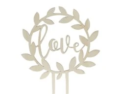 Taarttopper Love 19cm