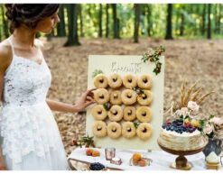 Taarttopper Love Hout 16cm -Feestspullen Winkel taarttopper love hout 16cm 3