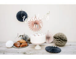 Taarttopper Love Zilver 17cm -Feestspullen Winkel taarttopper love zilver 17cm 3