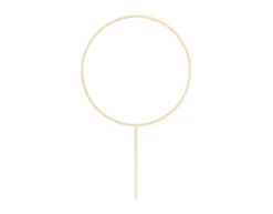 Taarttopper Ring Hout 24,5cm