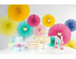 Taarttopper Sweet Kisses Goud 16cm -Feestspullen Winkel taarttopper sweet kisses goud 16cm 4