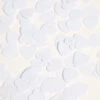 Tafelconfetti Hartjes Wit