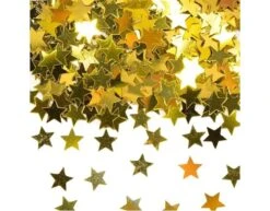 Tafelconfetti Ster Goud 1cm 600st