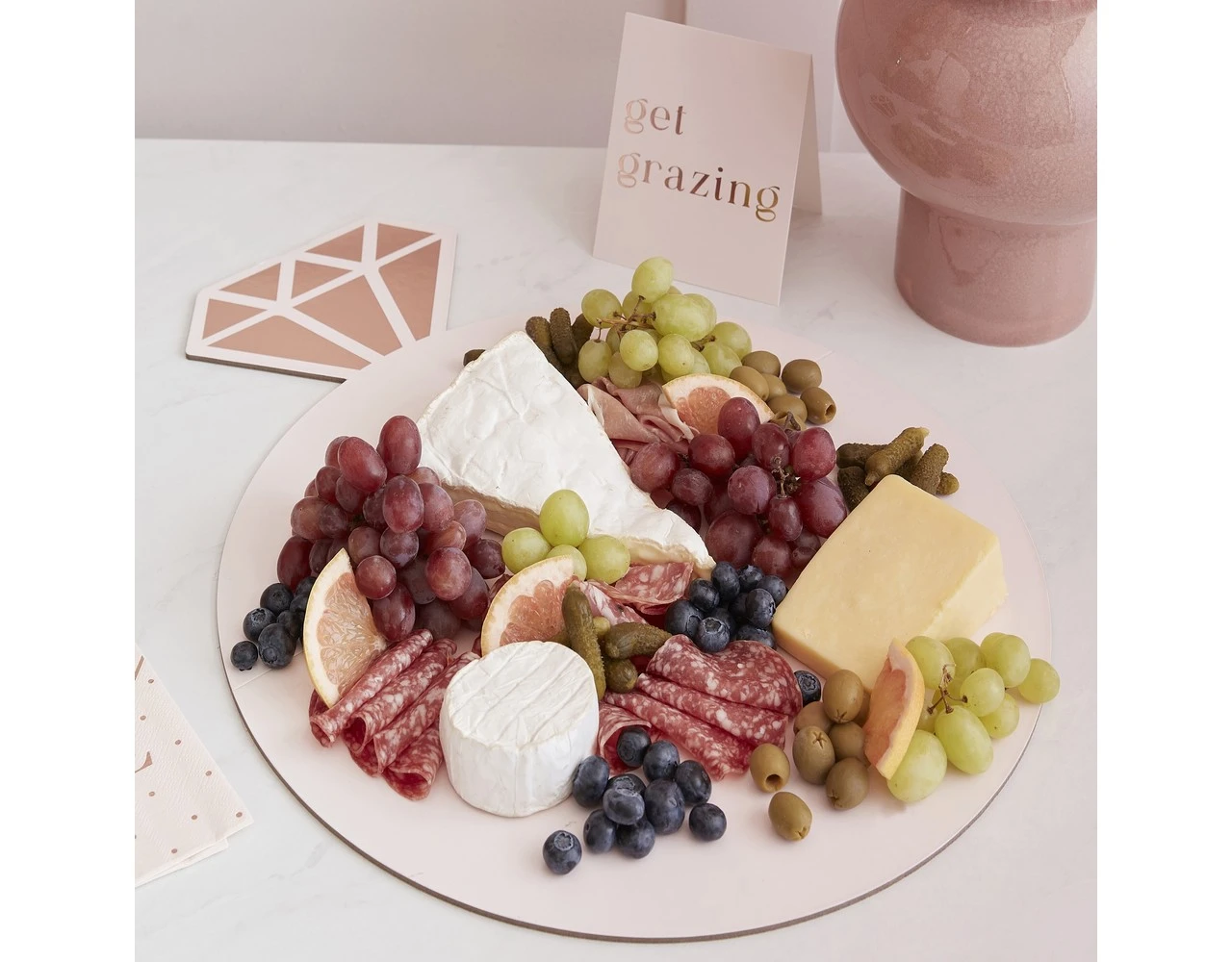 Tafeldecoratie Snackbord Ring 50cm 2 Tafeldecoratie Snackbord Ring 50cm - Afbeelding 2