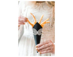 Tafeldecoratie Vlinder Papier Wit 6,5cm 10st -Feestspullen Winkel tafeldecoratie vlinder papier wit 65cm 10st 5