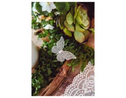 Tafeldecoratie Vlinder Papier Wit 8cm 10st -Feestspullen Winkel tafeldecoratie vlinder papier wit 8cm 10st 6