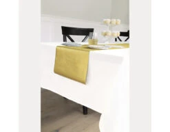 Tafelloper Goud 2,74m -Feestspullen Winkel tafelloper goud 274m 2