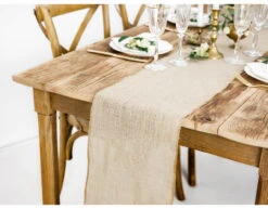 Tafelloper Jute 5m -Feestspullen Winkel tafelloper jute 5m 4