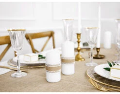 Tafelloper Jute 5m -Feestspullen Winkel tafelloper jute 5m 6