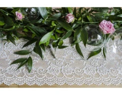 Tafelloper Kant 15cm 9m -Feestspullen Winkel tafelloper kant 15cm 9m 3