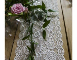 Tafelloper Kant 15cm 9m -Feestspullen Winkel tafelloper kant 15cm 9m 4