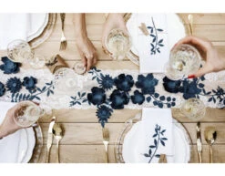 Tafelloper Kant 18cm 9m -Feestspullen Winkel tafelloper kant 18cm 9m 3