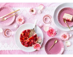 Tafelloper Kant Wit 45cm 9m -Feestspullen Winkel tafelloper kant wit 45cm 9m 3