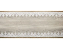 Tafelloper Kant Wit 45cm 9m -Feestspullen Winkel tafelloper kant wit 45cm 9m 5