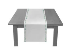 Tafelloper Natuur Wit 2,4m