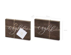 Tafelnummer Eight 18cm -Feestspullen Winkel tafelnummer eight 18cm 2