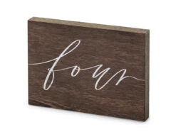 Tafelnummer Four 18cm