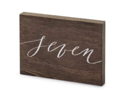 Tafelnummer Seven 18cm