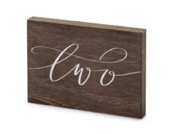 Tafelnummer Two 18cm