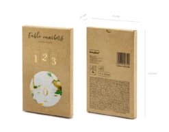 Tafelnummers Gouden Cijfers 12cm 20st -Feestspullen Winkel tafelnummers gouden cijfers 12cm 20st 2