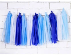 Tassel Slinger Blauw 2m 8 Tassel Slinger Blauw 2m -Feestspullen Winkel tassel slinger blauw 2m 2