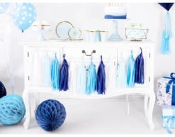 Tassel Slinger Blauw 2m 10 Tassel Slinger Blauw 2m -Feestspullen Winkel tassel slinger blauw 2m 4