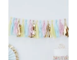 Tassel Slinger Gekleurde 2m -Feestspullen Winkel tassel slinger gekleurde 2m 2