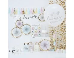 Tassel Slinger Gekleurde 2m -Feestspullen Winkel tassel slinger gekleurde 2m 3