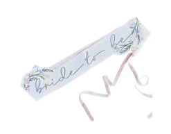 Thin Sash Bride To Be Meadow