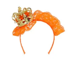 Tiara Koningin Oranje -Feestspullen Winkel tiara koningin oranje 2
